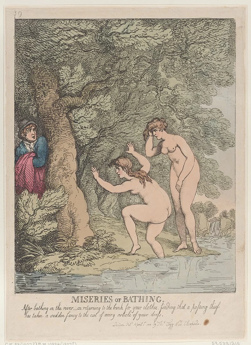 Thomas Rowlandson-120-Miserie del bagno